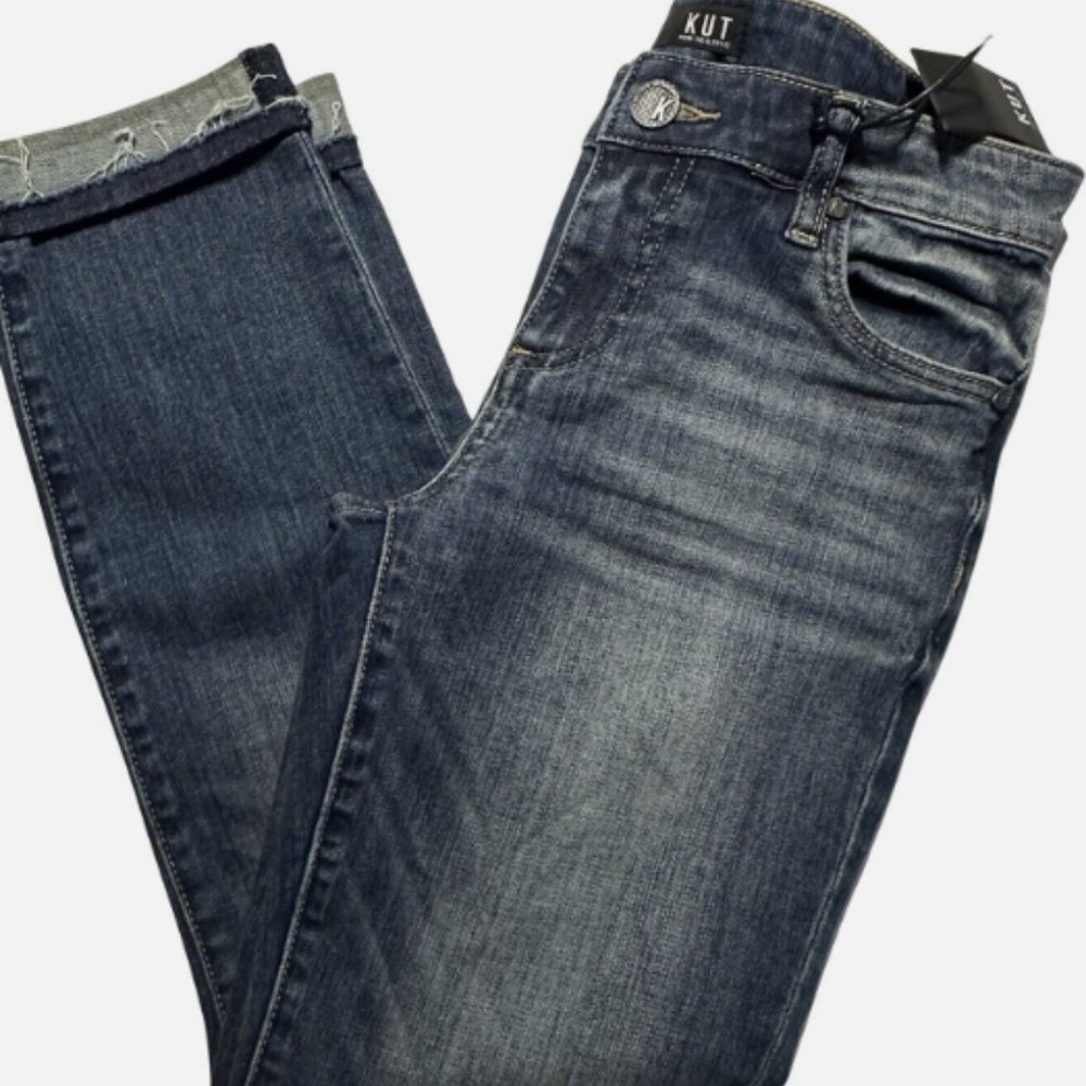 Kut From The Kloth Women's Size 16 Jeans Uma Boyfriend Cuffed